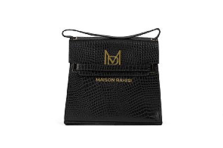 Maison Rahisi Cosmos Black Handbag