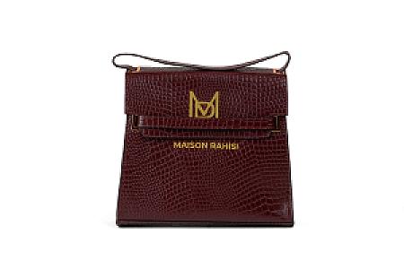 Maison Rahisi Cosmos Burgundy Bag