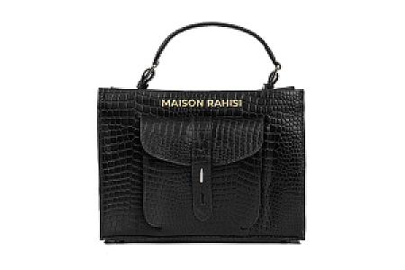 Maison Rahisi Carolina Black Satchel