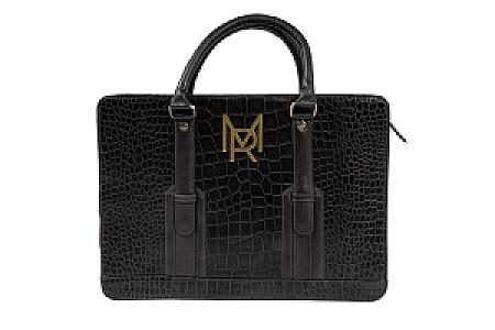 Maison Rahisi Black Bergamot Laptop Bag