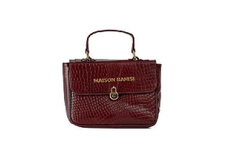 Maison Rahisi Mirabel Maroon handbag